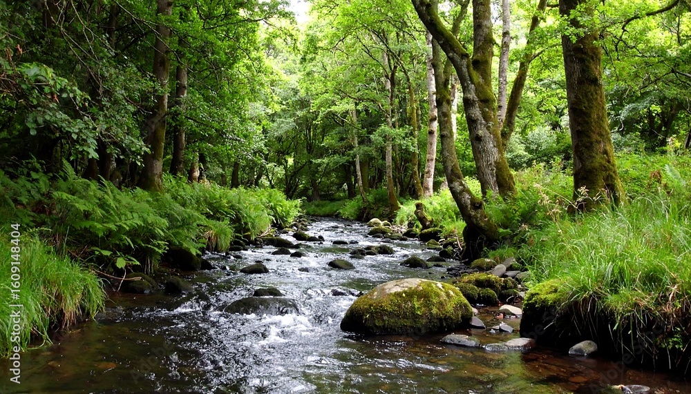 Lush forest stream (3) Lush forest stream (3)