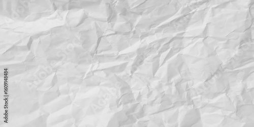 Texture of closed up paper background stock illustration. White Crumpled paper texture stock photo