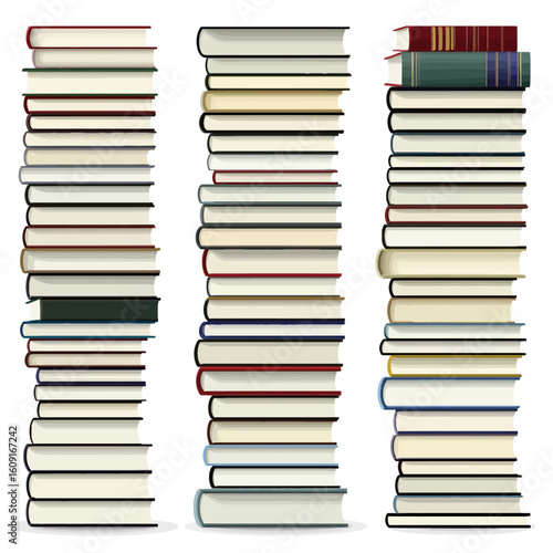 stack of books