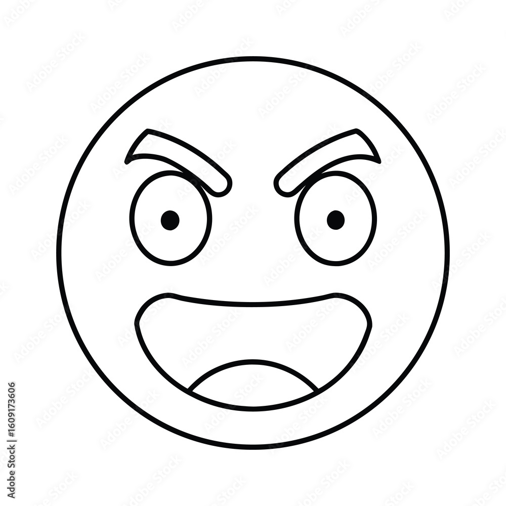 Fototapeta premium happy smiley face