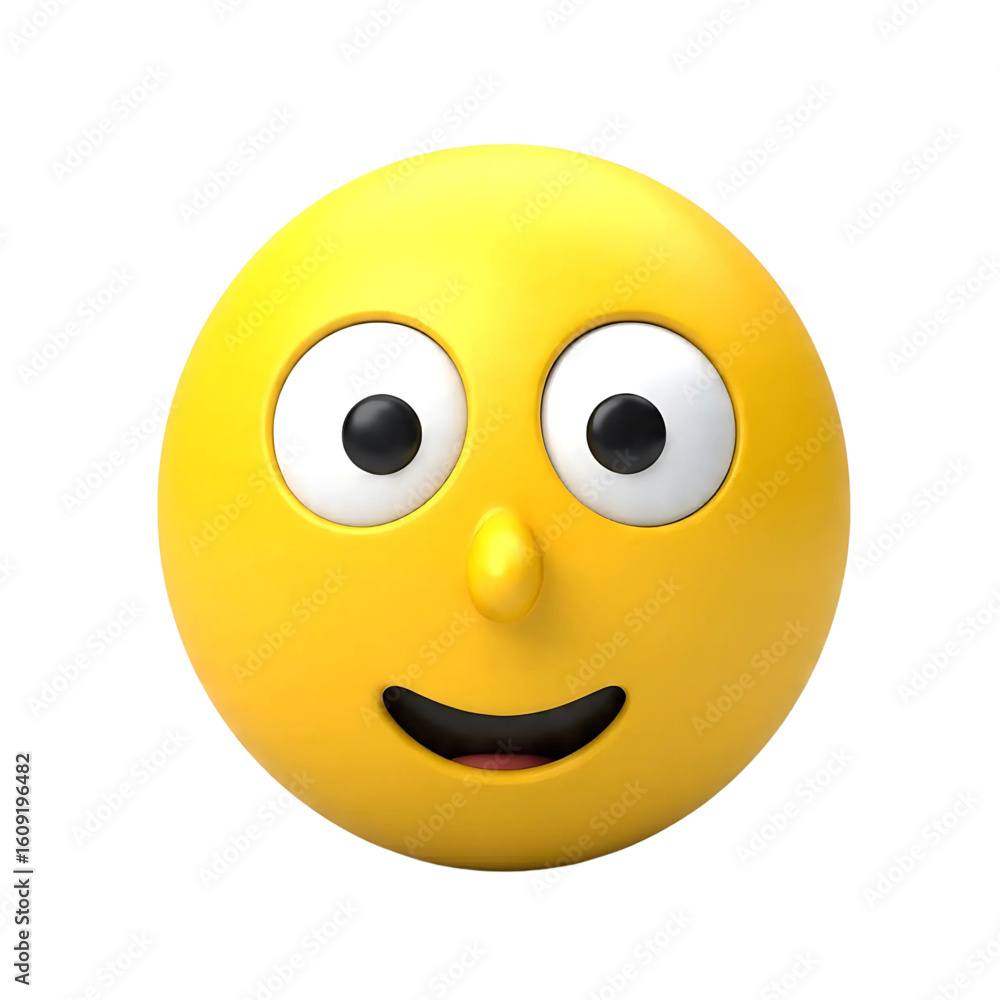 Fototapeta premium 3d smiley face