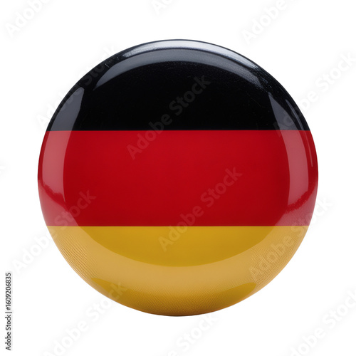 Germany flag button showcases the colors of the nation Free Download Germany flag button showcases the colors of the nation - GFXLoad