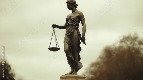 statue of justice in london