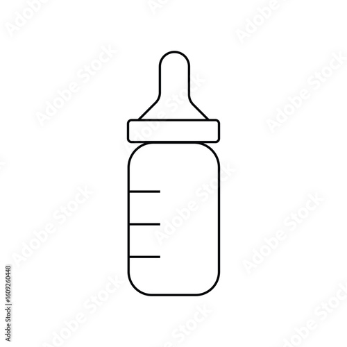 Baby feeding feeder icon. vector illustration
