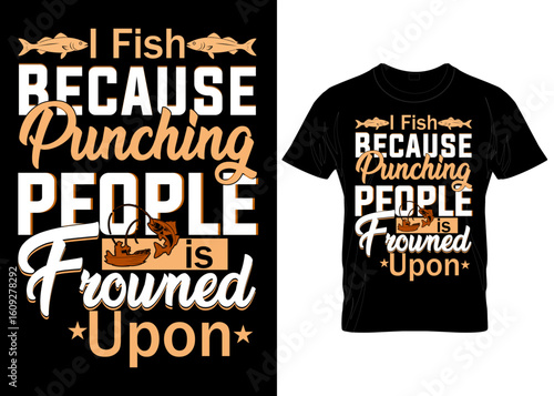 FISHING T-SHIRT DESIGN   vector custom vintage summer fishing typography t-shirt design cloth template