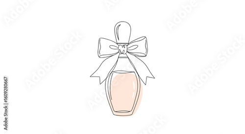 Elegant ballet pointe shoe adorned with a delicate ribbon bow for graceful dance performances