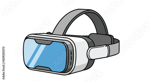 Immersive virtual reality headset for advanced digital experiences and realistic simulated environments