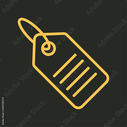 Label trendy applicable important vector Illustration design handsome colorful background