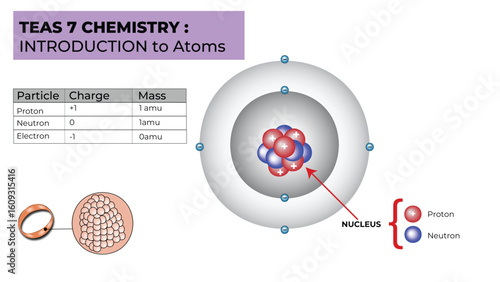 Understanding the building blocks of matter with an engaging diagram of atomic structure