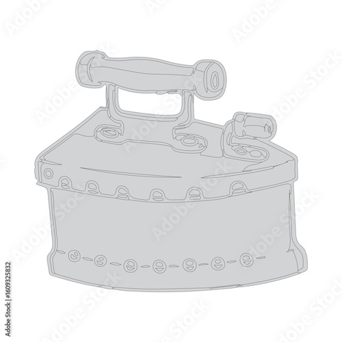 iron icon traditional