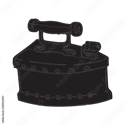 iron icon traditional