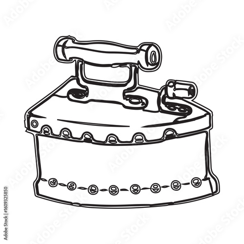 iron icon traditional