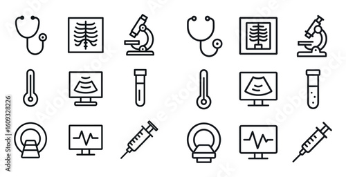 Minimalist Medical Icons