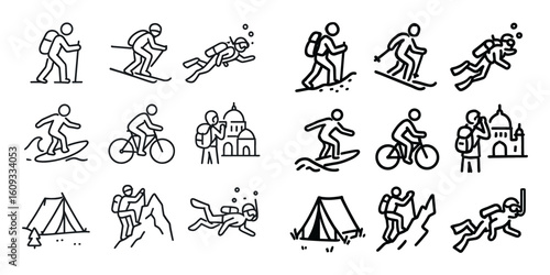 Travel Activity Icons