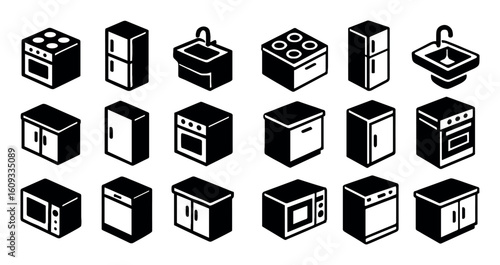 Kitchen Icons Grid