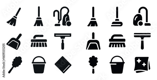 Minimal Cleaning Icons