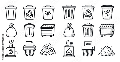 Cleanliness Icons Grid
