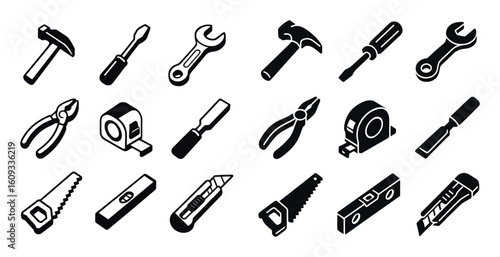 Isometric Tool Icons