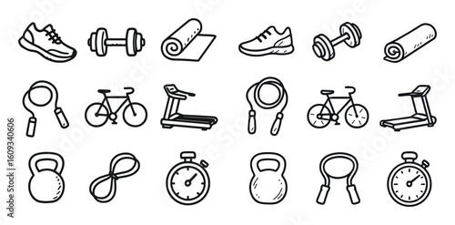 Exercise Icon Grid