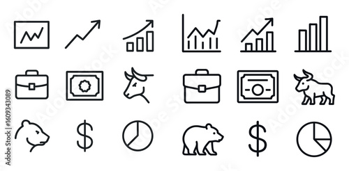 Finance Icon Grid