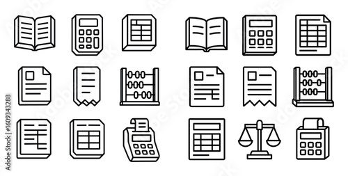 Finance Icon Grid