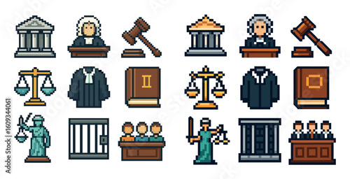 Judiciary Icon Grid