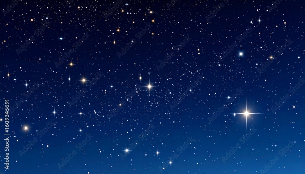 Fototapeta premium Starry night sky (3)