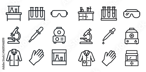 Science Lab Icons