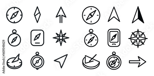 Minimalist Navigation Icons