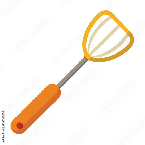 Potato Masher Kitchen Tool Isolated Background