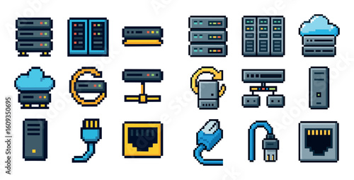 Colorful Server Icons