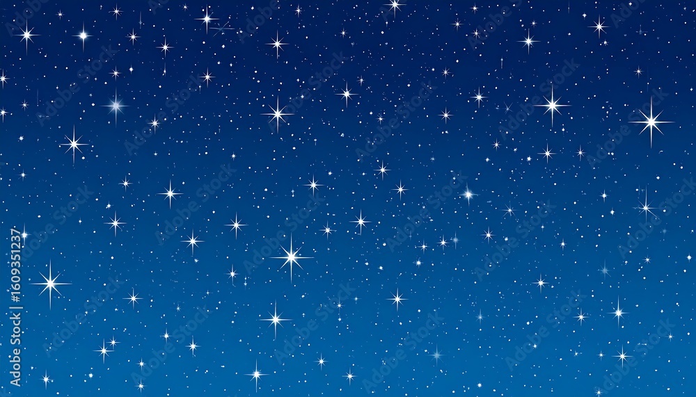 Obraz premium Night sky filled with stars (2)