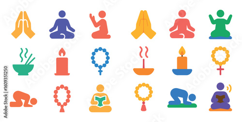 Spirituality Icon Set