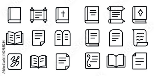 Spirituality Icons Grid