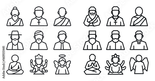 Spiritual Icons Grid