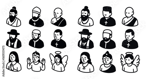 Spiritual Icons Grid