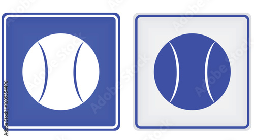 Tennis  playfield sign. vector illustration