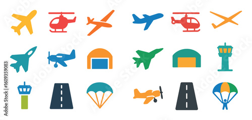 Air Transport Icons