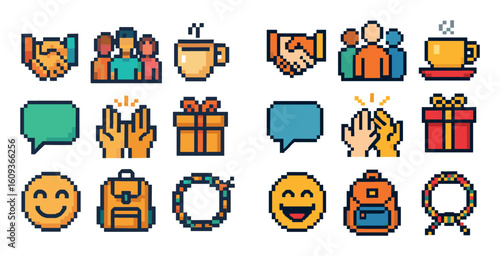 Pixel Art Friendships