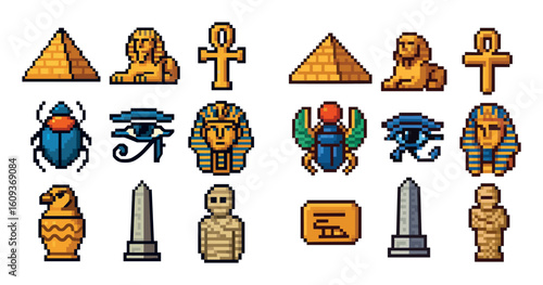 Egyptian Mythology Icons