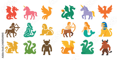 Mythical Creatures Icons