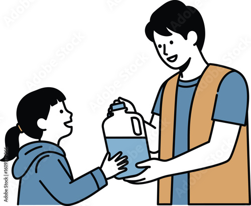 A helper water to child vector.