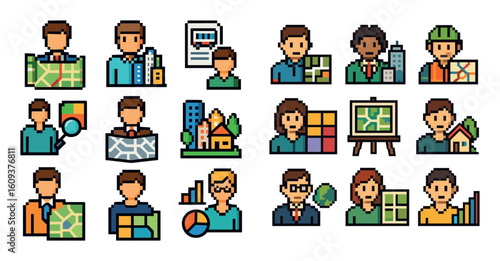 Urban Planner Icons