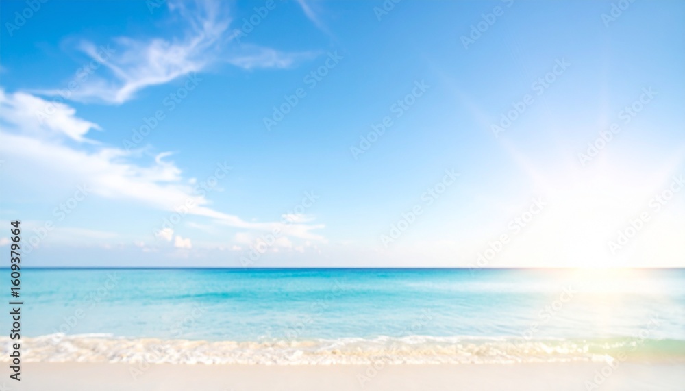 Obraz premium Summer sea background
