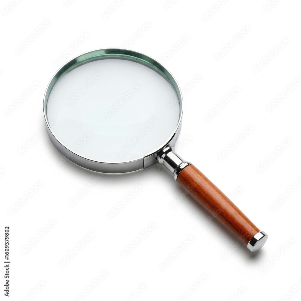 magnifying glass isolated on white magnifying glass isolated on white