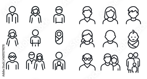 Family Icons Grid