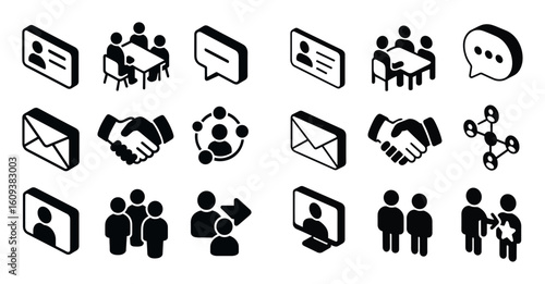 Freelance Networking Icons