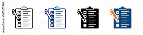 Implementation All In One Icon Multi Styles Vector Set
