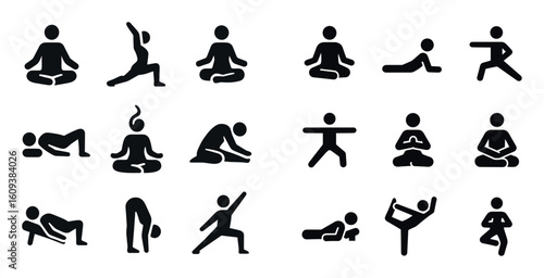 Yoga Icon Grid