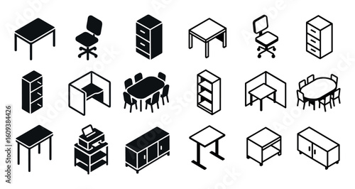 Office Equipment Icons